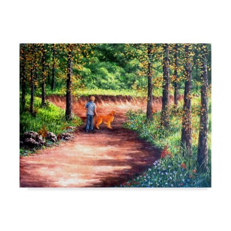 Sher Sester 'Exploring With My Best Friend' Canvas Art,24x32